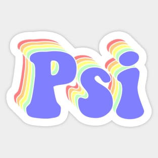 Psi Sticker